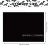Papel de Seda Halloween Blanco y Negro 17g Papel de Regalo Dulces a Prueba de Humedad Papel de Envoltura Decoración Fantasma Papel de Seda