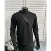 Sudadera versátil de moda para otoño e invierno, color liso, cuello redondo, mangas largas, forro polar, corte holgado, estilo pullover, nuevo diseño de una marca popular