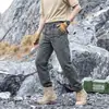 Calça Tática Casual Nova de Verão, Calça Esportiva da Moda, Calça Cargo Loose Multibolsos Plus Size para Homens, Fornecimento Transfronteiriço