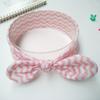 Diadema para Bebé Estilo Europeo y Americano Diadema Elástica de Algodón para Bebé Orejas de Conejo Accesorios para el Cabello Diadema Anudada para Bebé Venta al por Mayor Transfronteriza