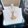 [Acero de titanio] cadena de clavícula de moda cisne frío collar femenino coreano simple personalidad de estudiante colgante de cuello con diamantes completos