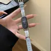 Meia Pulseira de Strass de Vidro Adequada para Pulseira Xiaomi Mi Band 11, Pulseira de Couro com Strass de Coração e Estrela para Xiaomi Mi 9 Nfc 8