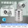 Válvula de flotador de acero inoxidable SUS304 genuina, controlador de nivel de agua, válvula de flotador de parada de agua para tanque de agua y torre de agua