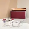 Palm Jacques Lujo Diseñador Cuadrados Modernos Europeos y Americanos Gafas de Sol para Hombre y Mujer Uv400 Retro Jmm Ascari