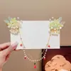 Accesorios para el Cabello Hanfu de Estilo Antiguo para Niñas, Cadena para la Frente Estilo Chino de Hada, Adorno para el Cabello de Cadena para la Frente de Princesa, Pasador de Pelo con Borla para Disfraz Antiguo