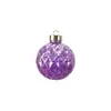 Enfeites de Bola de Natal Brilhantes Coloridos com Lantejoulas e Padrão de Caracol Branco Deslumbrante Decorações de Árvore de Natal