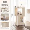 Adecuado para cines, mesas laterales móviles, carritos pequeños, estanterías de almacenamiento, no requiere instalación, estante de almacenamiento multifuncional, estante de almacenamiento para salón de belleza