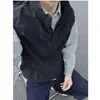 Nuevo Chaleco Funcional de Trabajo para Exteriores Estilo Montaña para Hombre Verde Oliva Cuello Alto Deportivo Chaleco Exterior para Montañismo