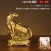 Latón al por mayor doce adornos del Zodiaco rata Buey Tigre Conejo Dragón Serpiente Caballo Oveja Mono Gallo Perro Cerdo lindos artesanías de alta gama