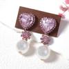 ZA Cross-border Personalidade Retro Moda Luz Luxo Vidro Strass Imitação Pérola Brincos Femininos para Festa à Noite Estilo Requintado e Único