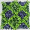 Pared de Plantas de Plástico, Pared de Plantas Verdes, Pared de Flores Decorativa Resistente a los Rayos UV, Pared Colgante, Flores Artificiales, Flores Simuladas, Pared de Plantas Verdes Simuladas