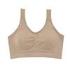 Cross-border Plus Fertilizante Plus Seamless Fixed Cup Sports Non-steel Ring Wrap Bra Vest Plus Size Beautiful Back Tube Top Mulheres