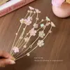 Diadema Japonesa Coreana Bosque Dulce Cabeza de Flor Tridimensional Primavera Verano 2026 Nuevo Versátil Alto Cráneo Parte Superior Diadema Pinza para el Cabello Sensación de Alta Gama