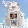 Há muitas protagonistas que são fracassadas. Mochila de mercadoria de anime Anami Kanae para estudantes do sexo masculino e feminino, bolsa escolar bidimensional, bolsa de ombro dupla