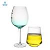 Copa de Vidrio Soplada Artificialmente Fondo Grueso Vientre Grande Exquisita Forma de Huevo Copa Transparente para Whisky Copa para Vino Extranjero Copa para Licores