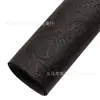 Couro Cortado Padrão Floral em Relevo Texturizado Couro de PVC Couro Artificial Material para Bolsa DIY Porta-Moedas
