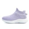 Zapatos-Calcetines para Niños de Primavera y Otoño de Caña Alta sin Cordones Tejido Fly-Knit Zapatos Deportivos para Niños y Niñas Zapatos Casuales de Suela Gruesa Venta Caliente Transfronteriza