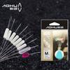 Accesorios de pesca Aohu, silicona, 7+2, posicionamiento, antienrollamiento, venta al por mayor