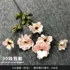 Tulipán Rosa Mesa Hotel Ramo Estilo Europeo Boda Rosa Claro Arreglo de Flores Artificiales Arreglo Floral Guía de Carretera