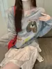 Nueva Camiseta de Manga Corta con Estampado de Perro Lindo, Ligera, Casual, Versátil, Dibujo Animado Lindo, Cuello Redondo, Primavera/Verano 2026