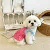 Falda de Gasa Fina de Verano para Mascota Pomerania Bichón Teddy Yorkshire Schnauzer Ropa para Perros Pequeños