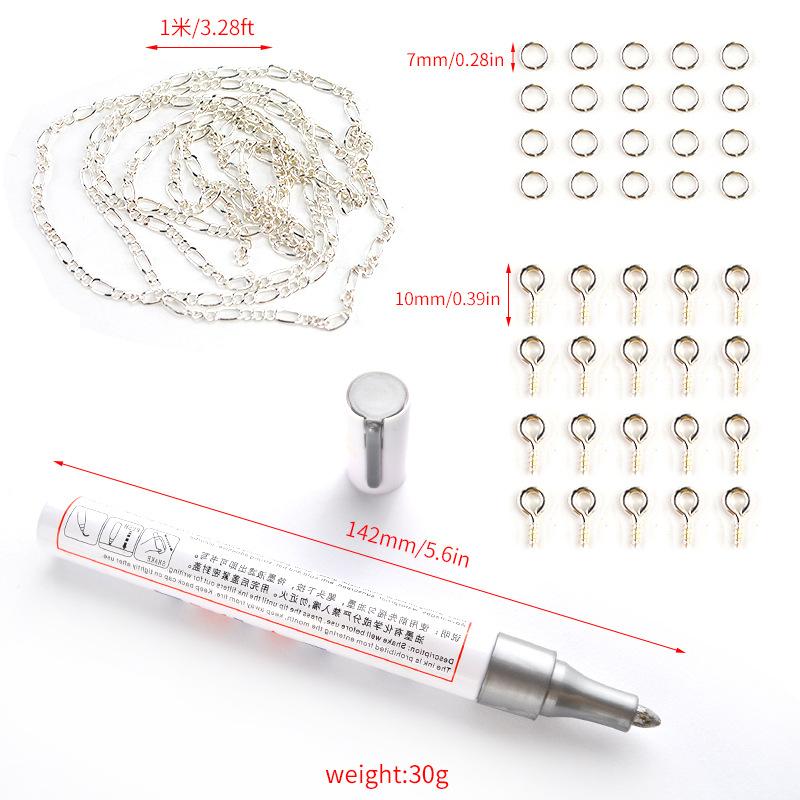 占卜板挂牌配件 银色.jpg