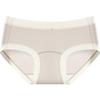 Ropa Interior de Verano de Seda de Hielo para Mujer Sin Costuras 7A Antibacteriana Entrepierna de Algodón Puro Cómoda Delicada con la Piel Calzones de Talla Grande de Cintura Media para Mujer