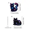 Nuevo Colgante Transfronterizo de Acrílico Plano 2D de Pato Pequeño, Gato Negro, Águila para Espejo Retrovisor de Coche, Decoración, Regalo de Vacaciones