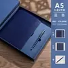 Cuaderno de Hojas Sueltas de Cuero Suave A5 Bloc de Notas de Oficina de Negocios B5 Agenda con Tapa de Cuero Caja de Regalo Diario Hecho a Medida