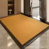 Felpudo de entrada felpudo de entrada de alta gama alfombra para puerta principal del hogar alfombra de recibidor alfombrilla antideslizante resistente al desgaste felpudo de imitación de fibra de coco