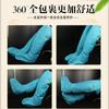 Botas largas de moxa con calefacción eléctrica, botas de moxibustión, botas largas de moxa cálidas para el hogar, botas de moxa para calentar las articulaciones y los pies, botas de moxa para fisioterapia
