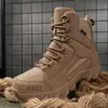 Botas de Combate Militares Multiterreno para Hombre Tallas Grandes Anti-Colisión Antideslizantes Resistentes al Desgaste Zapatos Deportivos Todoterreno para Exteriores Envío Directo