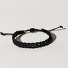 Nueva pulsera de mano tejida a mano de playa multicolor, pulsera para pareja para estudiantes de campus, hombres y mujeres, pulsera impermeable de cuerda encerada en stock