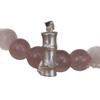 Venta al por mayor Cuentas de la Suerte de Plata Pura Plata Esterlina 999 Collar de la Suerte DIY Colgante de Bambú Ascendiendo Constantemente el Bambú Trae Paz