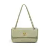 Bolso de Noche Nuevo de Alta Calidad para Mujer, Bolso de Hombro Versátil con Solapa de Moda Transfronteriza, Bolso de Cadena, Bolso Cruzado de Estilo Simple