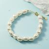 Colgante Colgante de Alto Diseño Pulsera de Perlas de Agua Dulce Irregulares para Mujer Pequeño Libro Rojo Simple Elegante Versátil Regalo