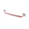 Estante para Toallas sin Taladro Estante para Toallas de Baño Gancho Estante Colgante para Baño Barra para Toallas de Inodoro Barra Colgante Estante de Almacenamiento Montado en la Pared
