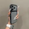 Diseño Simple y de Alta Gama, Se Transforma Instantáneamente en una Ventana Grande de 17 Pulgadas, Funda de Cuero Liso de Color Sólido Adecuada para Apple 17 Pro Max, Funda Elegante de Cobertura Total para iPhone 15