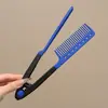 Herramienta para Peinar Cabello Lacio Peine Plegable en Forma de V Peine para Peinar Cabello de Corona Alta Pinza para Raíz Voluminizadora Accesorio Especial para el Cabello Rizado