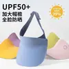 Sombrero de Protección Solar para Niños Seda de Hielo Gorra sin Copa de Verano para Viajes al Aire Libre Sombrero Solar para Bebé Sombrero Anti-UV Sombrero de Protección Solar