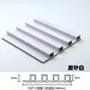 Tablero Rejilla de Fibra de Bambú WPC 150 Pequeño Fondo de Muro Gran Muralla Techo Ecológico de Madera Tablero Rejilla de Protección de Pared Madera-Plástico