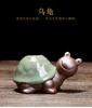 Creative cerâmica pequeno vaso hidropônico flor imitação de pedra mini grés pequena flor Zen home desktop ornaments