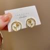 Pendientes de plata 925 con forma de aguja, estilo cyber celebridad, con perlas, estilo retro, ligeros, de lujo, de alta gama, elegantes, para mujer.