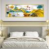 Loja mordomo cabelo cabeceira pintura decorativa hotel autoadesivo adesivo de volta Jinshan meditação adesivo de parede mural cabeceira