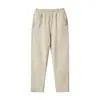 Pantalones de Madre Primavera y Otoño 2026 Estilo Nuevo Casual para Mujeres de Mediana Edad y Mayores, Tallas Grandes, Cintura Elástica, Pantalones Rectos Holgados