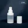 Frasco de Loção a Vácuo 15-50ml, Frasco de Essência Hidratante, Frasco Pequeno Vazio para Viagem, Frasco Cosmético, Frasco a Vácuo, Frasco Recarregável