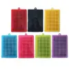 Molde de silicona para cubitos de hielo cuadrados de 24 pulgadas con tapa para máquina de hielo doméstica, molde para cubitos de hielo de silicona, personalización