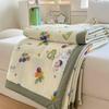 Colchas de verão de seda gelada de grau A para mães e bebês As colchas de verão de seda gelada são macias, suaves para a pele e antibacterianas.