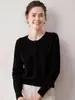 Suave y cómodo 2026 colección de otoño nueva: cárdigan de cachemira para mujer, suéter de cuello redondo, prenda exterior corta para primavera e invierno, chaqueta de punto para mujer