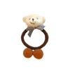 Bonito Pelúcia Bunny Hair Loop Doce Internet Celebridade Elegante Corda de Cabelo Estilo Japonês Simples Tie Head Borracha Tendão Bola Acessórios de Cabelo